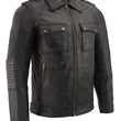 Black Lambskin Leather Jacket