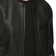Lambskin Leather Bomber Jacket