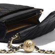 Chanel Wallet On Chain – WOC Classic Caviar Gold-Toned Metal Black