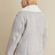 Plus Size Leather Jacket
