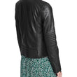 CHRISSIE LEATHER BIKER
