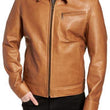Waxy Leather Jacket