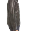 Orlando Leather Racer Coat