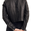 Washed Leather Moto Jacket