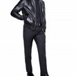 LEATHER BOMBER JACKET