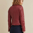 Madeline Asymmetrical Leather Jacket