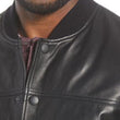 Billy Leather Varsity Leather Jacket