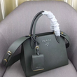 Prada Monochrome Saffiano Leather Bag Grey