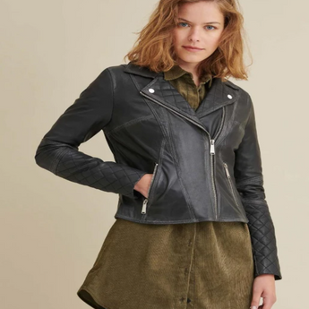 Leather Moto Jacket