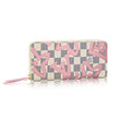 LV Clemence Wallet Damier Azur Canvas