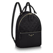 LV Sorbonne Backpack Monogram Empreinte Leather Noir