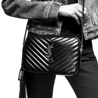 Saint Laurent Lou Camera Bag Black