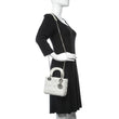 Mini Lady Dior Lambskin Bag Off-White