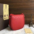 LV Junot Monogram Empreinte Leather Cerise