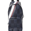 LV Apollo Backpack Damier Cobalt Canvas Red