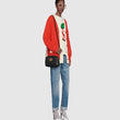 Gucci GG Marmont Small Matelassé Shoulder Bag Black