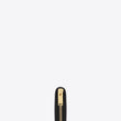 Saint Laurent Monogram Zip Around Wallet Black Grain De Poudre