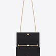 Saint Laurent Kate Medium Tassel Black Velvet