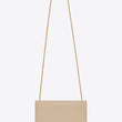 Saint Laurent Kate Medium With Tassel In Smooth Leather Powder