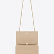 Saint Laurent Kate Medium With Tassel In Smooth Leather Powder