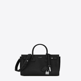 Saint Laurent Sac De Jour Baby Grained Leather Black