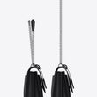 Saint Laurent Small Sunset Bag Black Grained