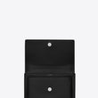 Saint Laurent Small Sunset Bag Black Grained