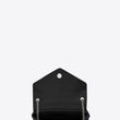 Saint Laurent LouLou Medium in Metelasse “Y” Leather Black