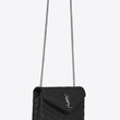 Saint Laurent LouLou Medium in Metelasse “Y” Leather Black