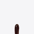 Saint Laurent Monogram Large Flap Wallet Dark Red De Poudre
