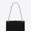 Saint Laurent Large Envelope Chain Bag Black