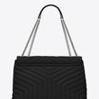 Saint Laurent Large Loulou Shopping Bag Black
