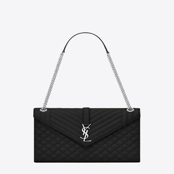 Saint Laurent Classic Large Soft Envelope Black