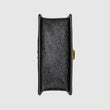 Gucci Sylvie GG Velvet Small Shoulder Bag Brown
