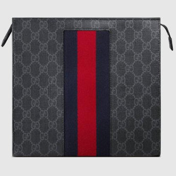 Gucci GG Black Pouch GG Supreme
