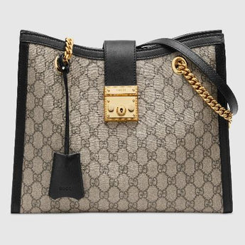 Gucci Padlock Small Shoulder Bag Black