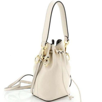 Fendi Mon Tresor White Leather Mini Bag