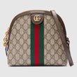 Gucci Ophidia GG Small Shoulder Bag Ebony/Beige