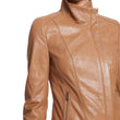 LEATHER SLIM FIT JACKET
