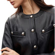 CAROUSSELE LEATHER JACKET