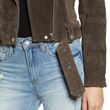Suede Moto Jacket