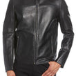 Lambskin Leather Bomber Jacket