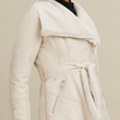 Shearling Belted Coat