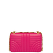 Prada Diagramme Medium Leather Bag Fuchsia