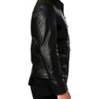 BLACK LEATHER JACKET