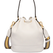 Prada Leather Bucket Bag White