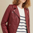 Madeline Asymmetrical Leather Jacket