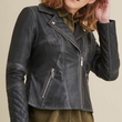 Leather Moto Jacket