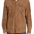 Suede Shirt Jacket