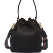 Prada Leather Bucket Bag Black